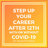 Step up your career after 12th with or without covid Logo